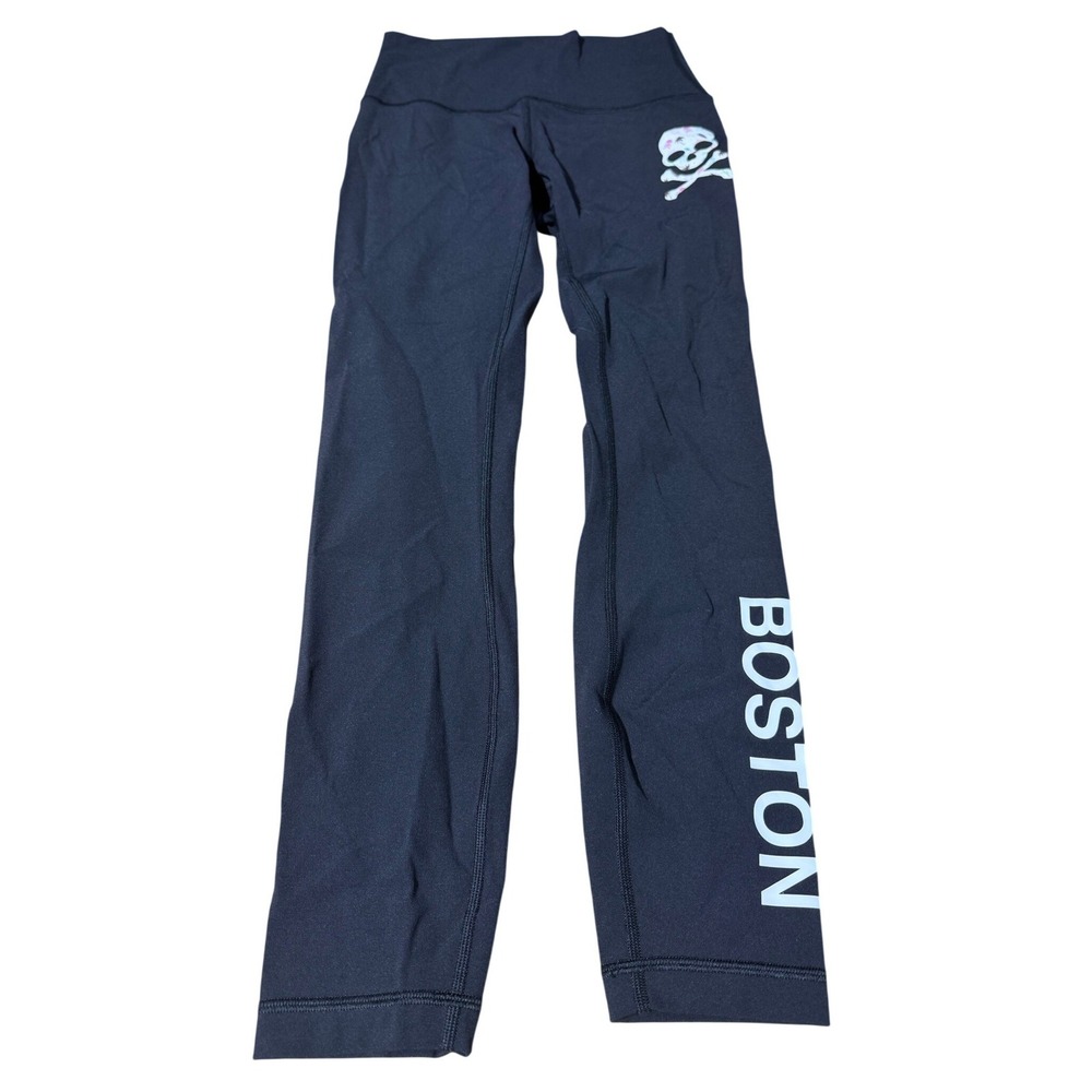 Lululemon Athletica Wunder Under High-Rise Tight 25" Boston SoulCycle Skull - 4